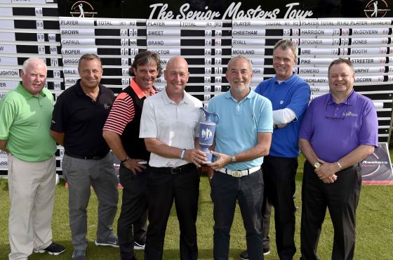 Last year's winner at the Senior Masters Tour